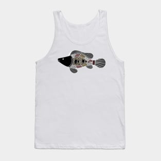 Aboriginal Art - Fish Tank Top